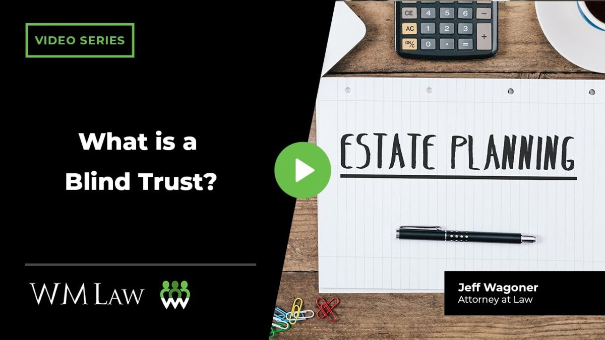 what is a blind trust