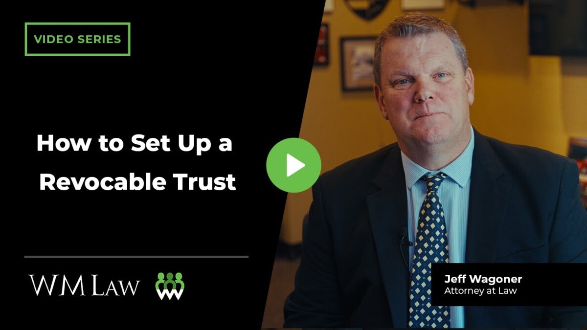 how to set up a revocable trust